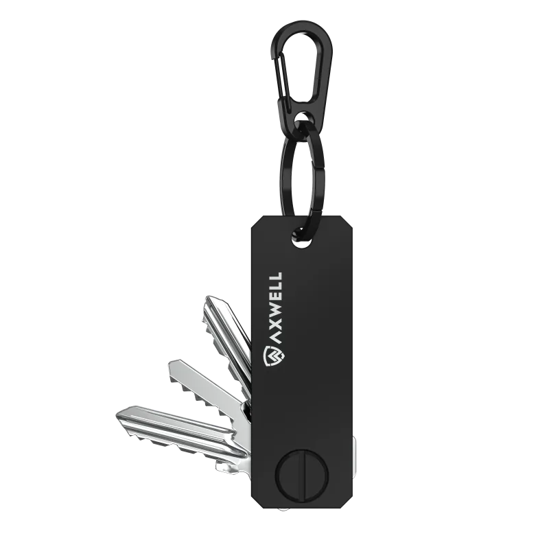 Axwell KeyTool key organizer with carabiner and keys