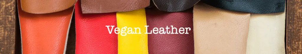 Vegan Leather image as label