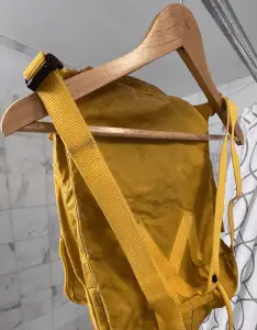 kanken upside down on hanger
