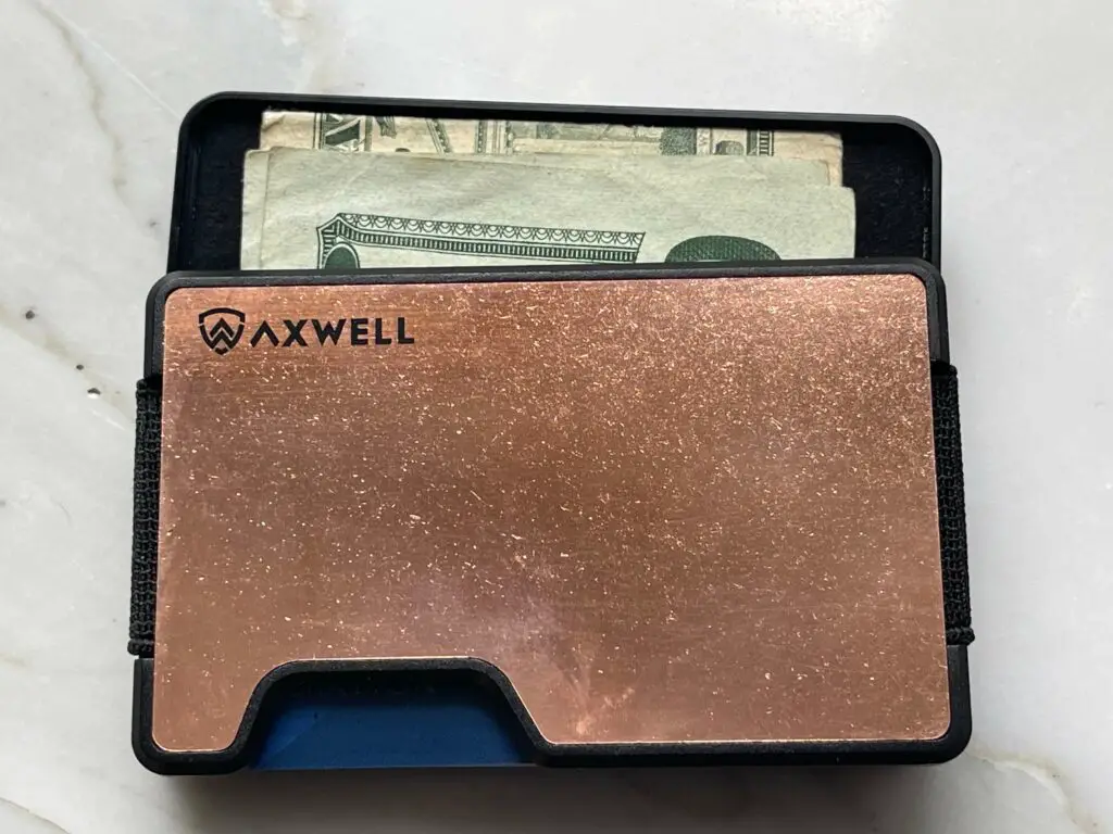 AXWELL Copper Coin Tray Showing
